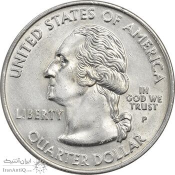 سکه کوارتر دلار 2004P ایالتی (میشیگان) - MS61 - آمریکا