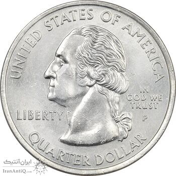 سکه کوارتر دلار 2008P ایالتی (نیومکزیکو) - MS61 - آمریکا