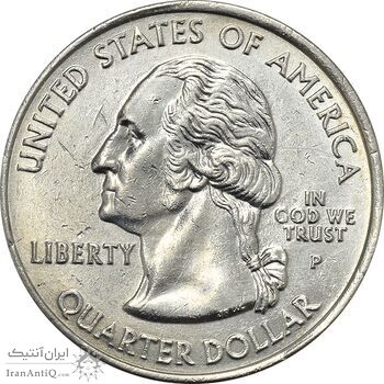 سکه کوارتر دلار 2004P ایالتی (ویسکانسین) - MS61 - آمریکا