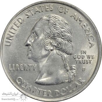 سکه کوارتر دلار 2001D ایالتی (نیویورک) - MS61 - آمریکا