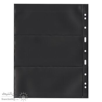 ورق آلبوم مشکی بزرگ لشتورم - 5 برگ (هر ورق 6 جایگاه)