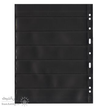 ورق آلبوم مشکی بزرگ لشتورم - 5 برگ (هر ورق 14 جایگاه)