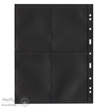 ورق آلبوم مشکی بزرگ لشتورم - 5 برگ (هر ورق 8 جایگاه) - 025878