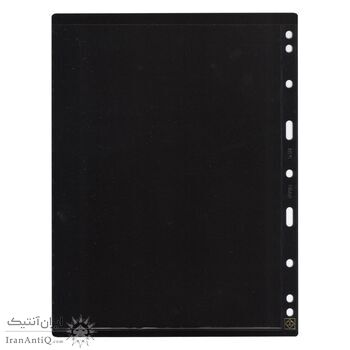 ورق آلبوم مشکی کوچک لشتورم - 5 برگ (هر ورق 2 جایگاه)
