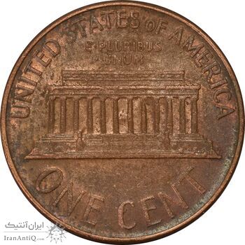 سکه 1 سنت 1966 لینکلن - AU50 - آمریکا