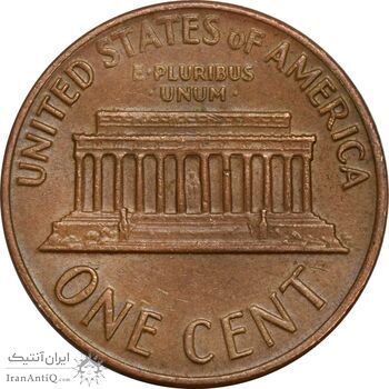 سکه 1 سنت 1972S لینکلن - EF45 - آمریکا