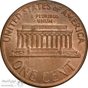 سکه 1 سنت 1974D لینکلن - AU58 - آمریکا