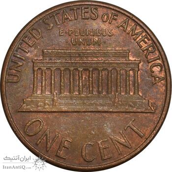 سکه 1 سنت 1974D لینکلن - AU50 - آمریکا