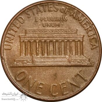 سکه 1 سنت 1975 لینکلن - AU58 - آمریکا سکه 1 سنت 1975 لینکلن - AU58 - آمریکا