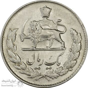 سکه 1 ریال 1334 - MS61 - محمد رضا شاه سکه 1 ریال 1334 - MS61 - محمد رضا شاه