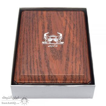 مدال و تمبر نقره یادبود پنجمین حضور ایران در جام جهانی فوتبال - 35 گرمی