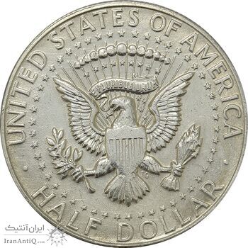 سکه نیم دلار 1966 کندی - AU58 - آمریکا