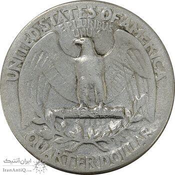 سکه کوارتر دلار 1942 واشنگتن - VF25 - آمریکا