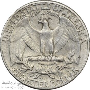 سکه کوارتر دلار 1967 واشنگتن - VF35 - آمریکا سکه کوارتر دلار 1967 واشنگتن - VF35 - آمریکا
