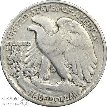 سکه نیم دلار 1936 نماد آزادی - VF30 - آمریکا