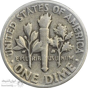 سکه 1 دایم 1947 روزولت - EF40 - آمریکا