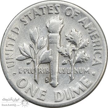 سکه 1 دایم 1950S روزولت - EF45 - آمریکا