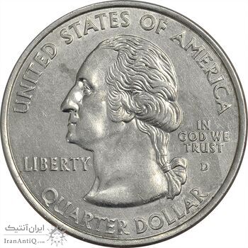 سکه کوارتر دلار 2002D ایالتی (تنسی) - MS61 - آمریکا