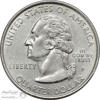 سکه کوارتر دلار 1999P ایالتی (جورجیا) - MS61 - آمریکا
