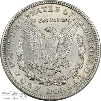 سکه یک دلار 1921 مورگان - MS61 - آمریکا