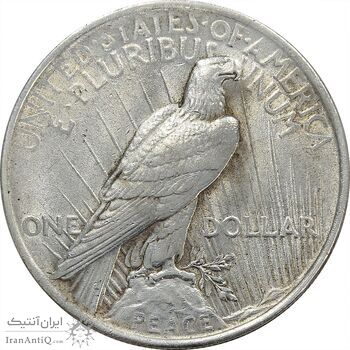 سکه یک دلار 1923 صلح - MS61 - آمریکا
