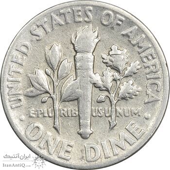 سکه 1 دایم 1952 روزولت - EF45 - آمریکا سکه 1 دایم 1952 روزولت - EF45 - آمریکا