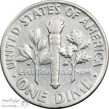 سکه 1 دایم 1961 روزولت - EF45 - آمریکا سکه 1 دایم 1961 روزولت - EF45 - آمریکا