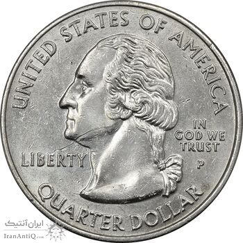 سکه کوارتر دلار 2006D ایالتی (نوادا) - MS61 - آمریکا سکه کوارتر دلار 2006D ایالتی (نوادا) - MS61 - آمریکا