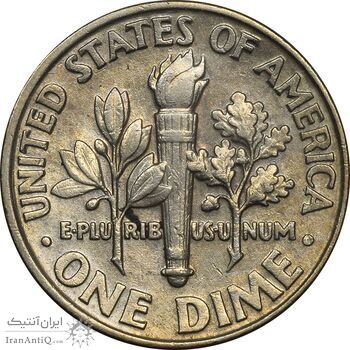 سکه 1 دایم 1992D روزولت - MS61 - آمریکا سکه 1 دایم 1992D روزولت - MS61 - آمریکا