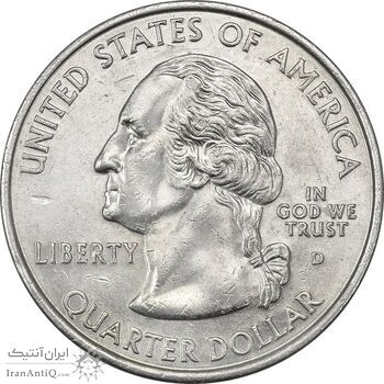 سکه کوارتر دلار 2000D ایالتی (کارولینای جنوبی) - MS61 - آمریکا