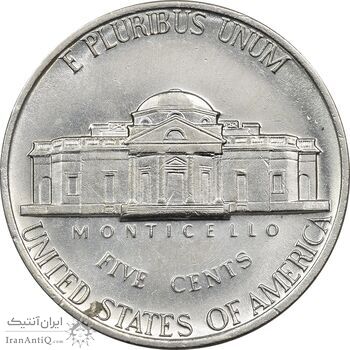 سکه 5 سنت 1978 جفرسون - MS61 - آمریکا