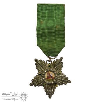 نشان همایونی درجه پنج - AU - ناصرالدین شاه