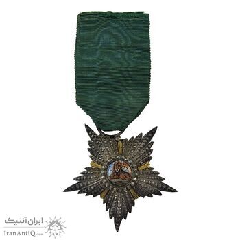 نشان همایونی درجه چهار - EF - ناصرالدین شاه