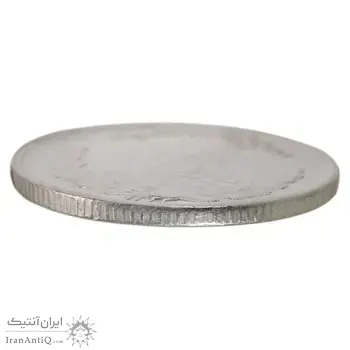 سکه 2000 دینار 1323 تصویری - EF45 - مظفرالدین شاه