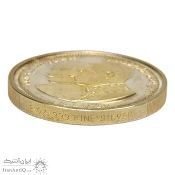 مدال یادبود محمدرضا شاه و رضا شاه 1382 (با جعبه فابریک) - UNC - جمهوری اسلامی