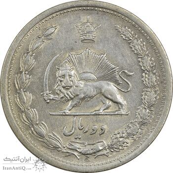 سکه 2 ریال 1310 - EF40 - رضا شاه سکه 2 ریال 1310 - EF40 - رضا شاه