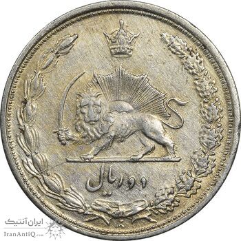 سکه 2 ریال 1313 - MS61 - رضا شاه