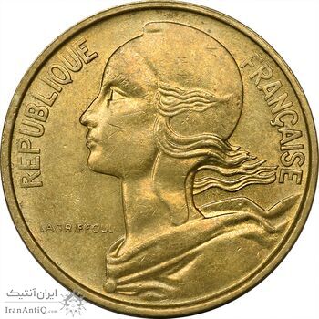 سکه 10 سانتیم 1970 (ماریان) جمهوری کنونی - MS61 - فرانسه سکه 10 سانتیم 1970 (ماریان) جمهوری کنونی - MS61 - فرانسه