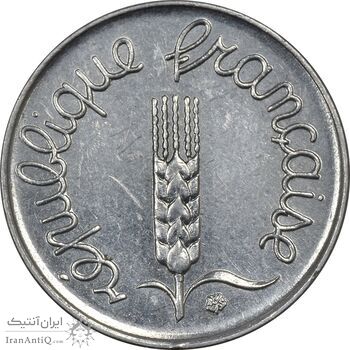 سکه 1 سانتیم 1970 (گندم) جمهوری کنونی - AU50 - فرانسه سکه 1 سانتیم 1970 (گندم) جمهوری کنونی - AU50 - فرانسه