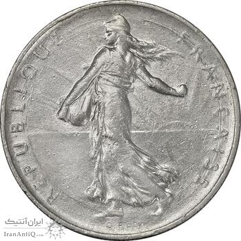 سکه 1 فرانک 1968 جمهوری پنجم - EF45 - فرانسه