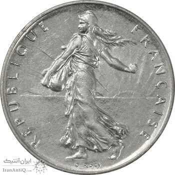 سکه 1 فرانک 1978 جمهوری پنجم - AU50 - فرانسه
