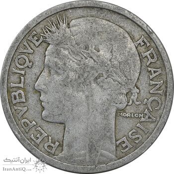 سکه 2 فرانک 1950 جمهوری چهارم - EF45 - فرانسه