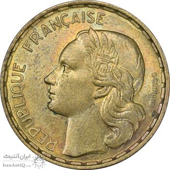 سکه 50 فرانک 1953 جمهوری چهارم - AU58 - فرانسه