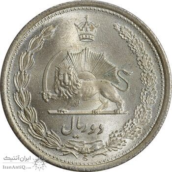 سکه 2 ریال 1311 - MS66 - رضا شاه