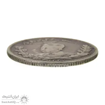 سکه 1000 دینار 1326 تصویری - VF30 - محمد علی شاه