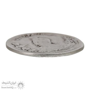 سکه 1000 دینار 1326 تصویری (خارج از مرکز) - VF25 - محمد علی شاه