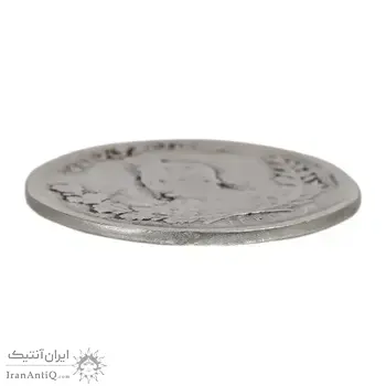 سکه 1000 دینار 1326 تصویری (خارج از مرکز) - VF25 - محمد علی شاه