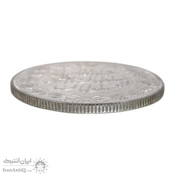 سکه 2000 دینار 1330 خطی (شیر متفاوت) - MS63 - احمد شاه