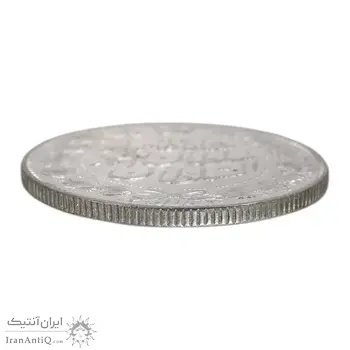 سکه 2000 دینار 1330 خطی (شیر متفاوت) - MS63 - احمد شاه