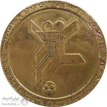 مدال برنز نوزدهمین دوره مسابقات فوتبال جوانان آسیا - VF35 - محمد رضا شاه